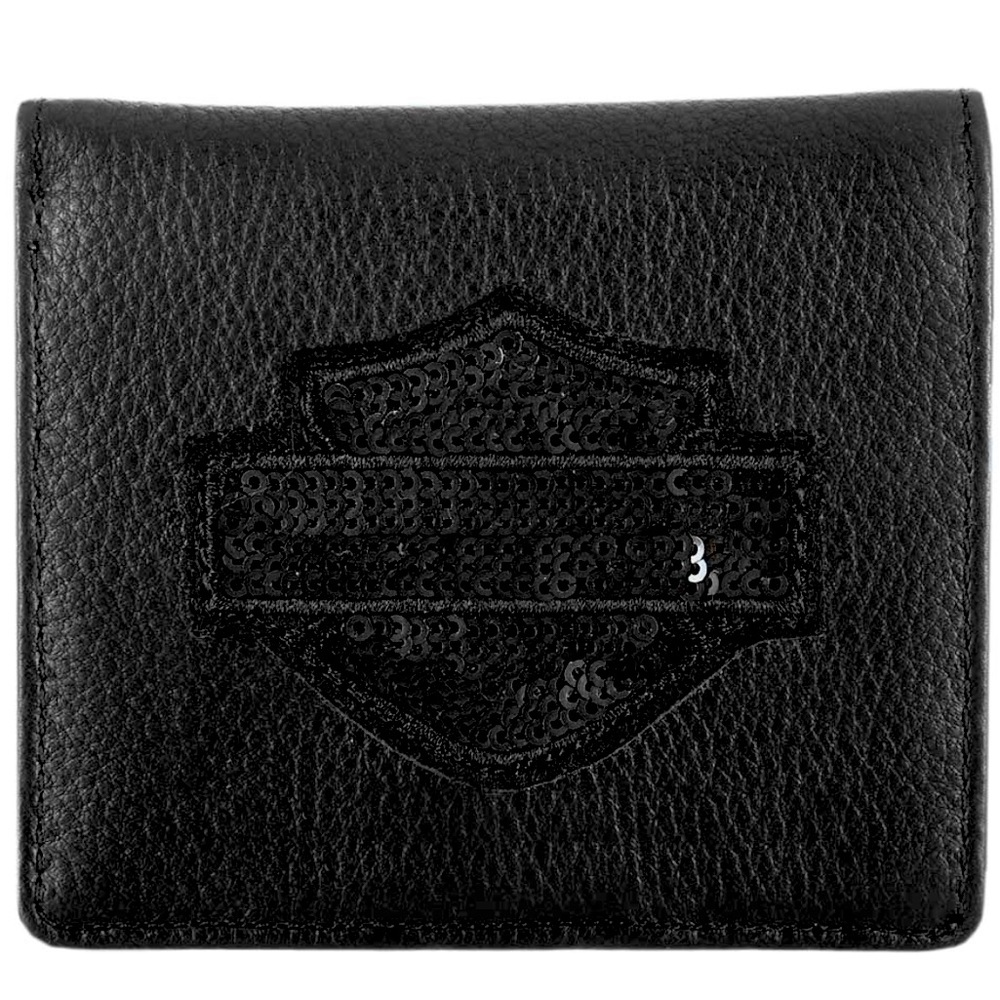 NEW Harley Davidson Showgirl Sequin Wallet